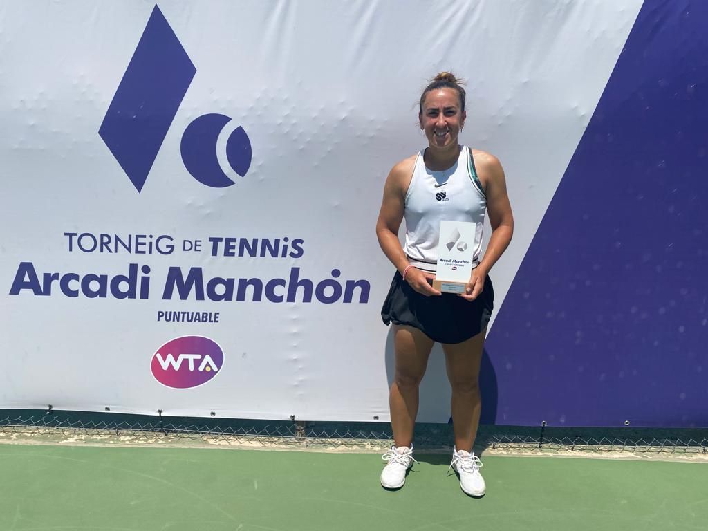 Olga Parres, subcampeona individual del ITF/WTT de Santa Margarita de Montbui 