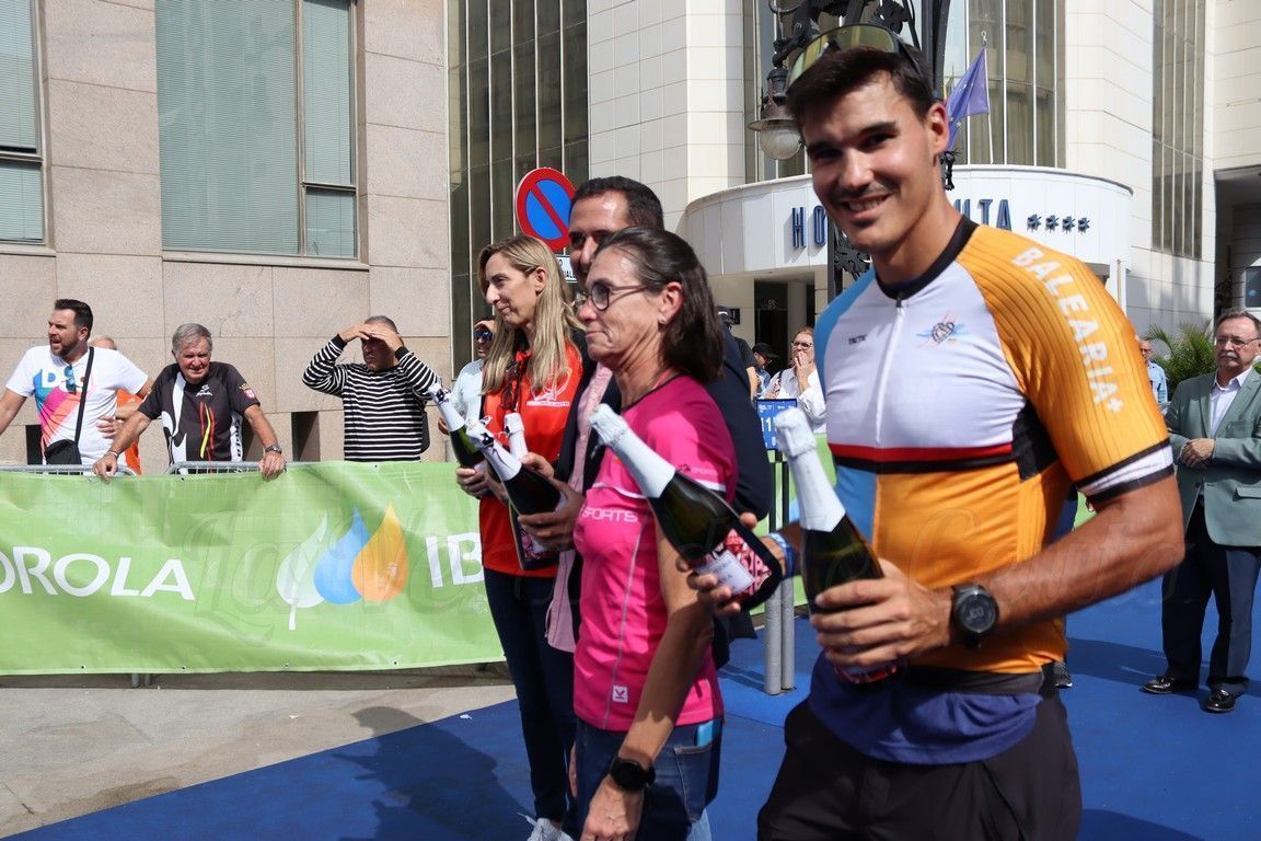 Tinoco y Román siguen liderando el ránking de triatlón de Ceuta tras el XXX Triatlón Ciudad de Ceuta