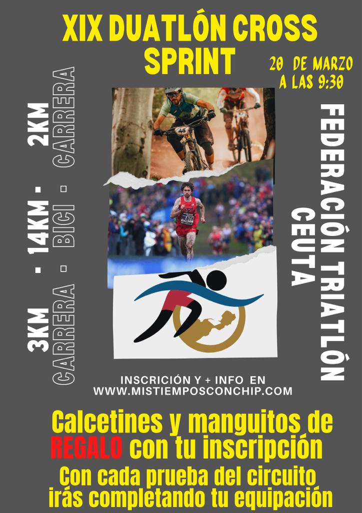 El Duatlón de Cross de marzo, primera prueba del calendario 2022
