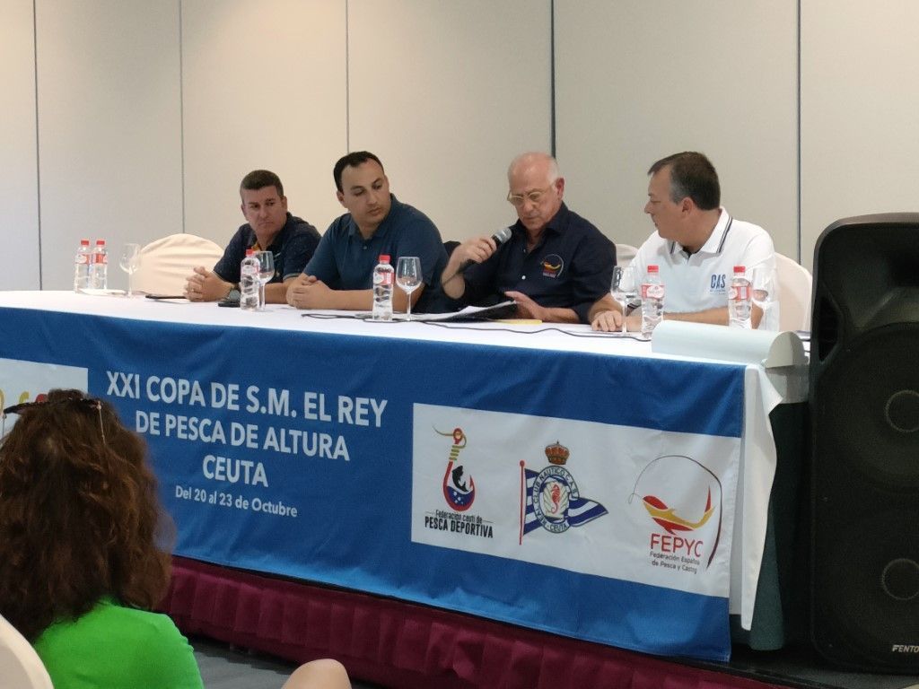 Comienza en Ceuta la XXI Copa del Rey de Pesca de Altura, válida para el Campeonato del Mundo