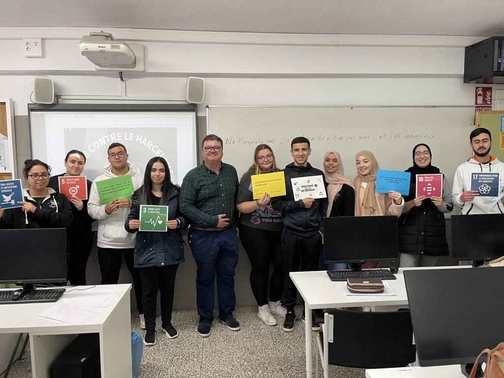 El CIFP nº 1 pasa a la acción contra el acoso escolar en la británica #AntiBullyingWeek