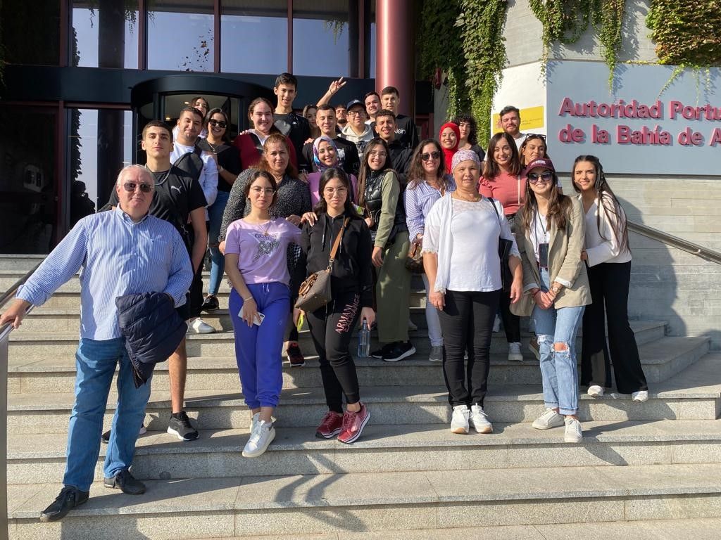 El alumnado del CIFP visita la Autoridad Portuaria de Algeciras