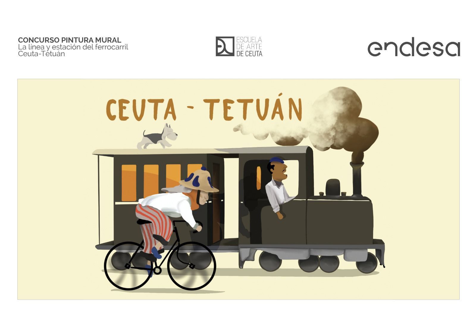 Alejandro Izquierdo, ganador del concurso de la Escuela de Arte y Endesa