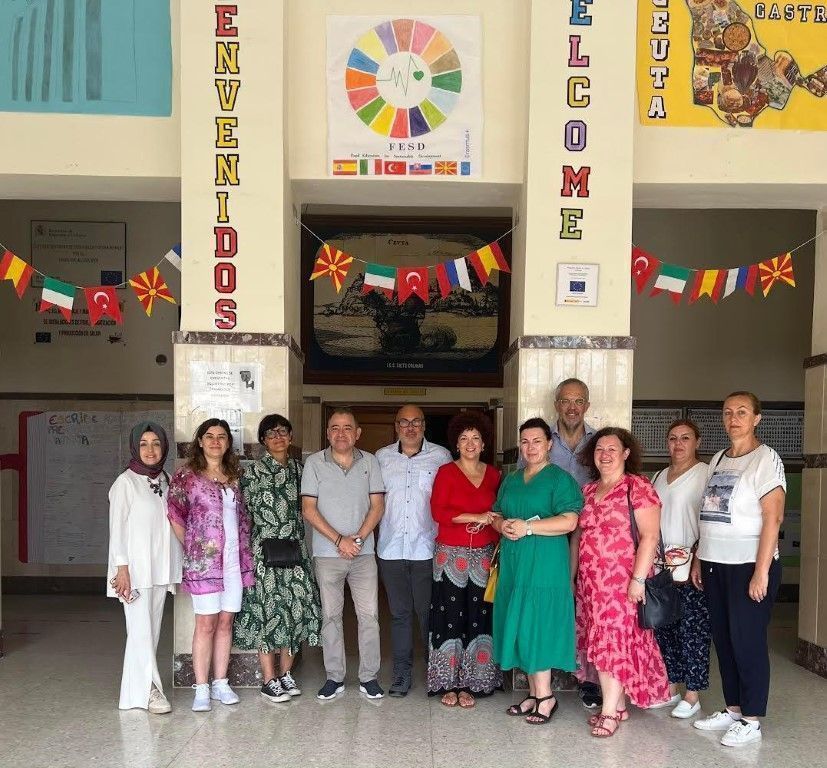 El IES Siete Colinas recibe a sus socios del programa Erasmus KA220
