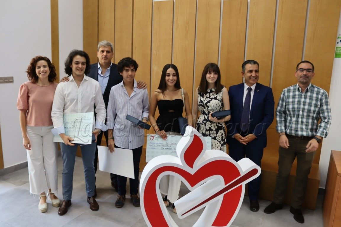 El Colegio San Agustín premia a los alumnos que mejores notas han sacado en la PEvAU
