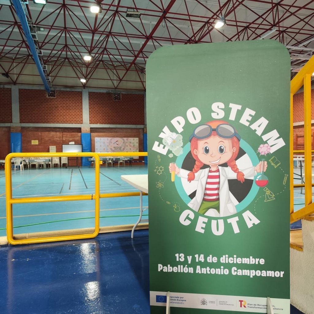 Arranca la “EXPO STEAM CEUTA”, una muestra de experiencias educativas vinculadas a la tecnología, el arte y las ciencia