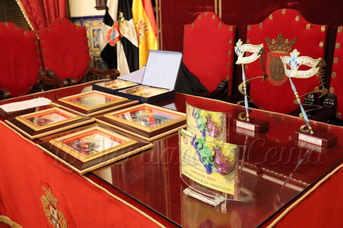 Festejos entrega los premios del Concurso Oficial de Agrupaciones de Carnaval
