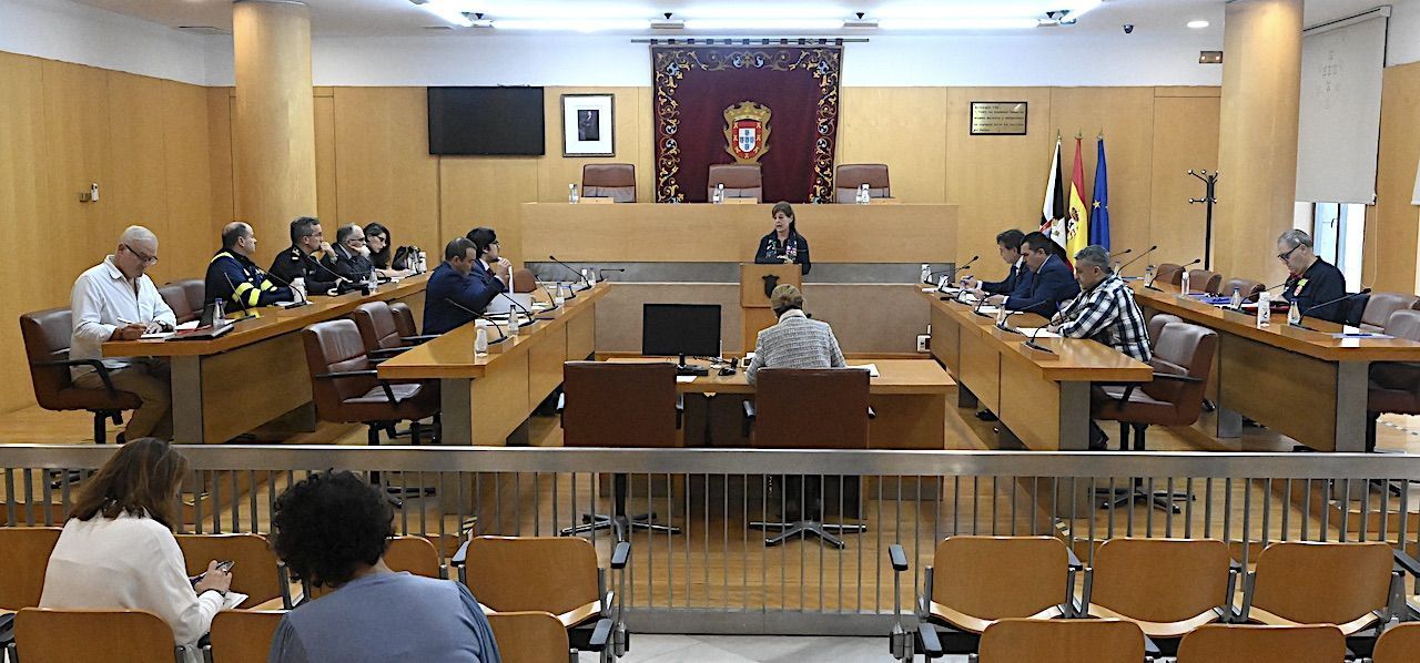 Se reúnen los miembros del Pleno de la Comisión de Protección Civil