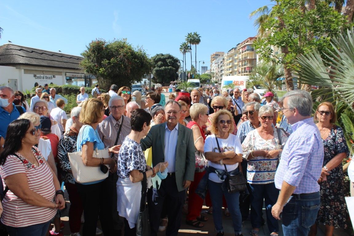 Vivas, en su visita a Estepona: “Hoy se inicia el camino para reforzar los lazos entre ambas ciudades”