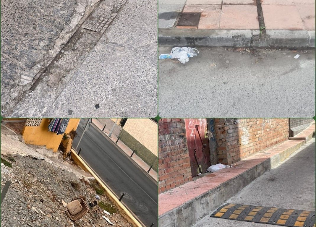 El MDyC denuncia las deficiencias de la   Barriada de El Gallo