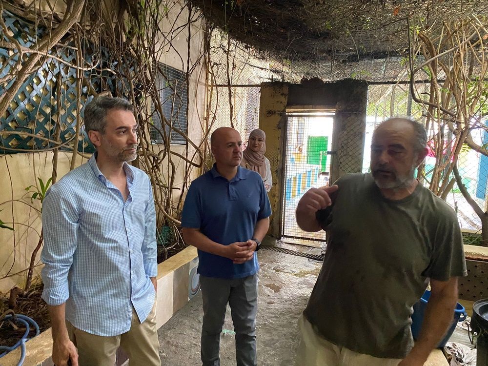 El PSOE de Ceuta constata el deplorable estado en el que se encuentran las instalaciones de la Protectora de Animales