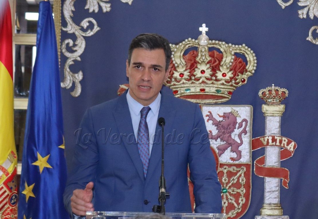 Sánchez dice en Melilla que espera que las fronteras con Marruecos se abran “muy pronto”