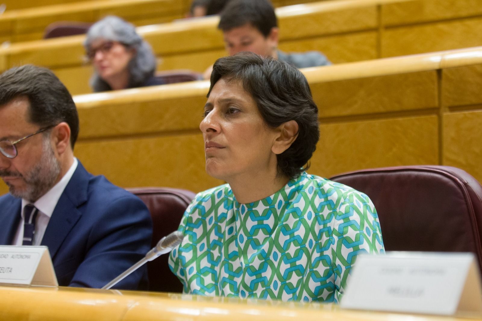 Chandiramani pide en la Comisión de Comunidades Autónomas del Senado un “plus de implicación” para incentivar la inversión en Ceuta 