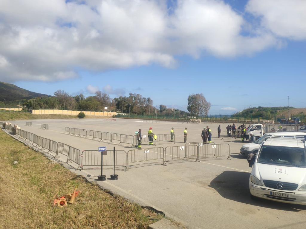 La Ciudad acondiciona la explanada de Loma Margarita para el rezo colectivo de fin de Ramadán. Imagen de archivo