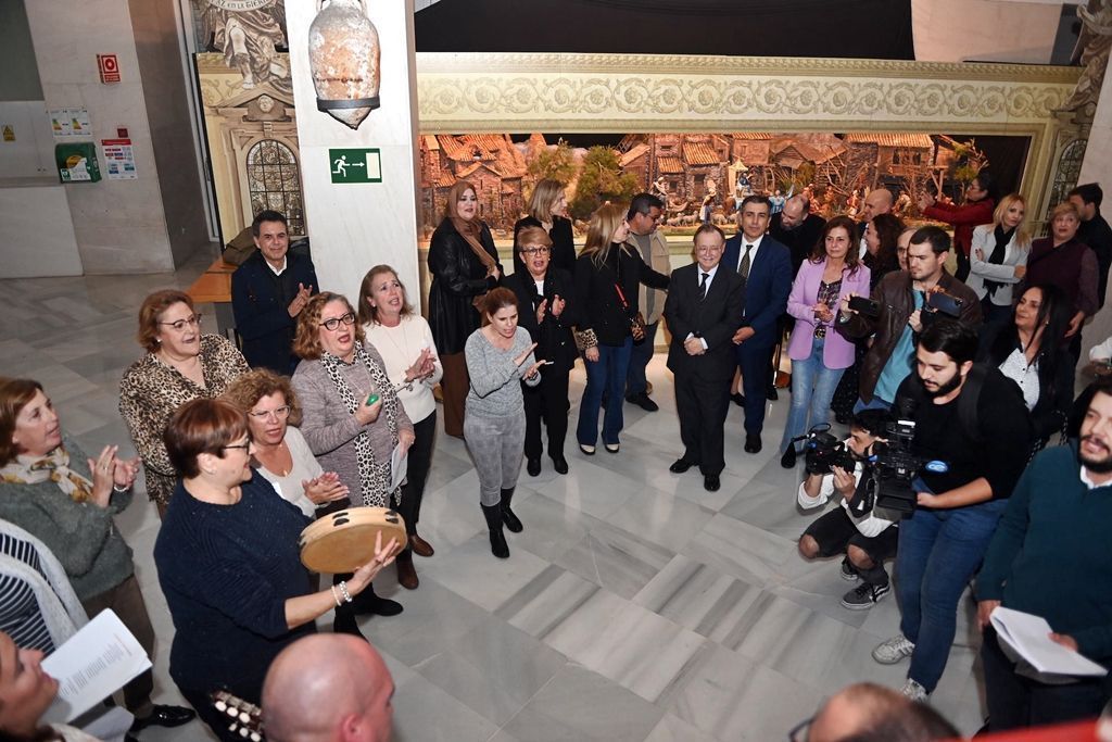 Inaugurado el tradicional Belén del Palacio del Ayuntamiento de Ceuta