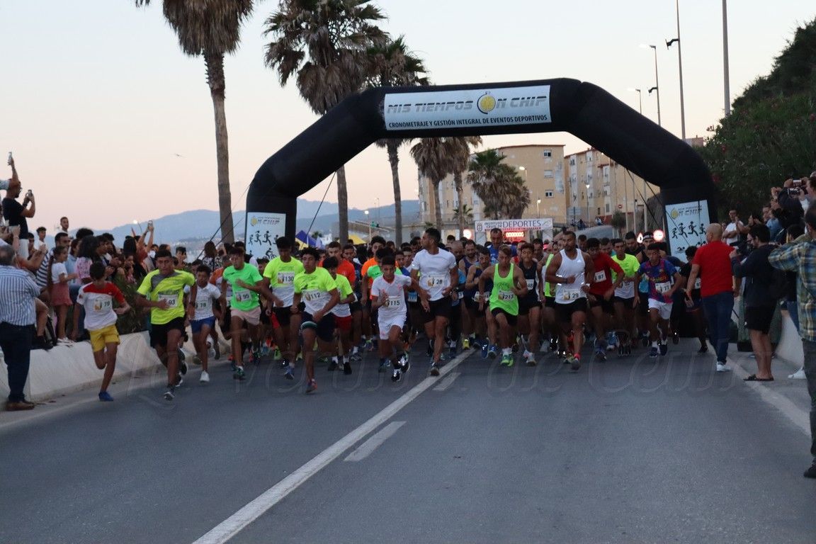 La carrera popular de San Juan vuelve con éxito a la explanada del Chorrillo