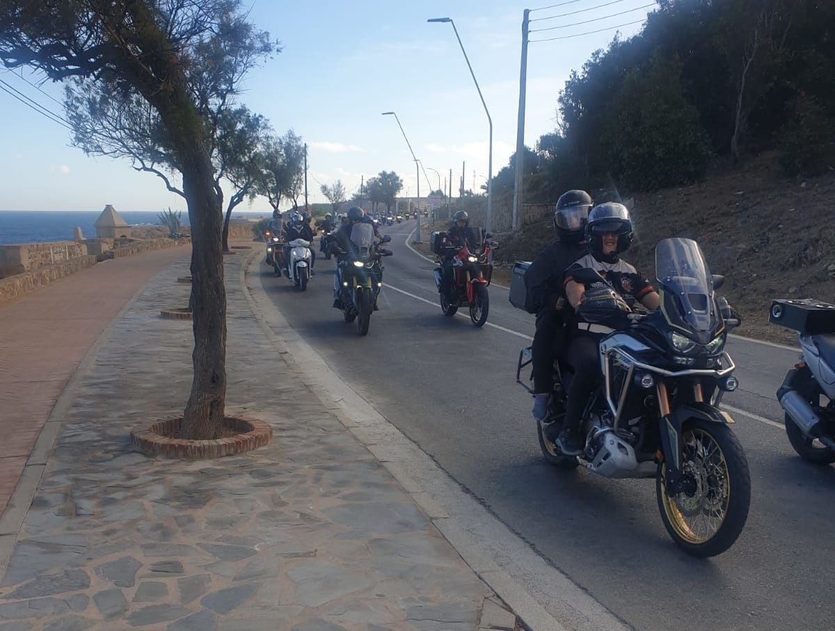 Comienza la 1ª Concentración Motera en Ceuta con más de 300 participantes
