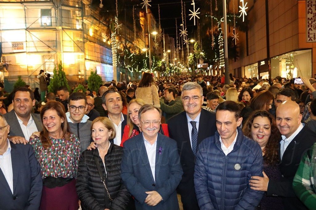 Más de un millón de puntos de luz iluminan la Navidad ceutí 