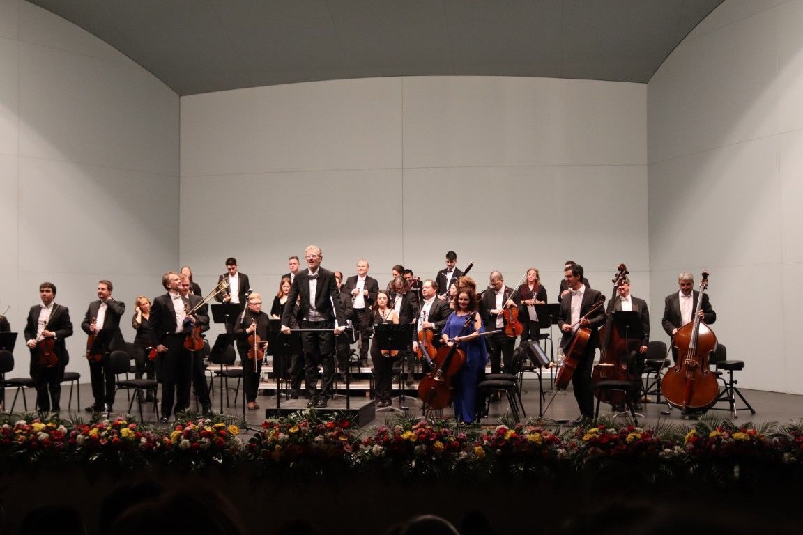 La Orquesta Europea del Sur da la bienvenida al nuevo año con un público entregado