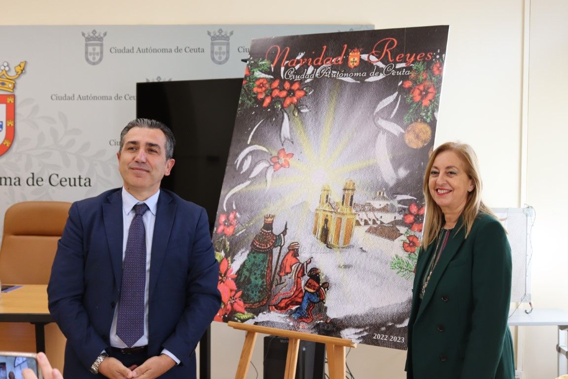 Rontomé y Nieto presentan un extenso programa navideño y algunos días de nevadas en Ceuta