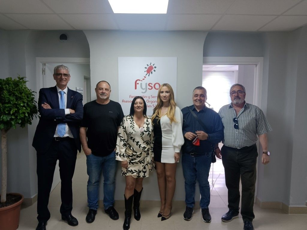 CCOO de Ceuta a través de su Secretario General, Emilio Postigo, participa en la inauguración de las instalaciones de FYSA en Melilla.
