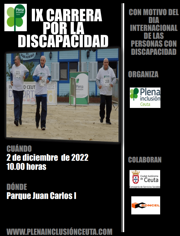 Este viernes se celebra la carrera de la discapacidad en La Marina