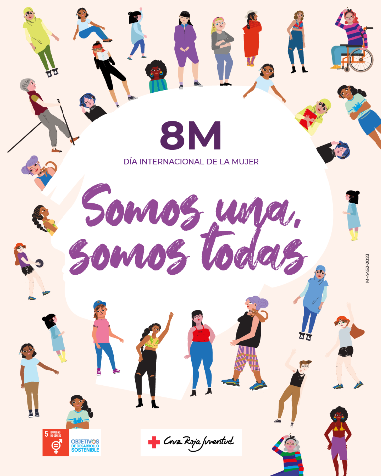 Cruz Roja visibiliza la interseccionalidad de género como discriminación múltiple en el 8M