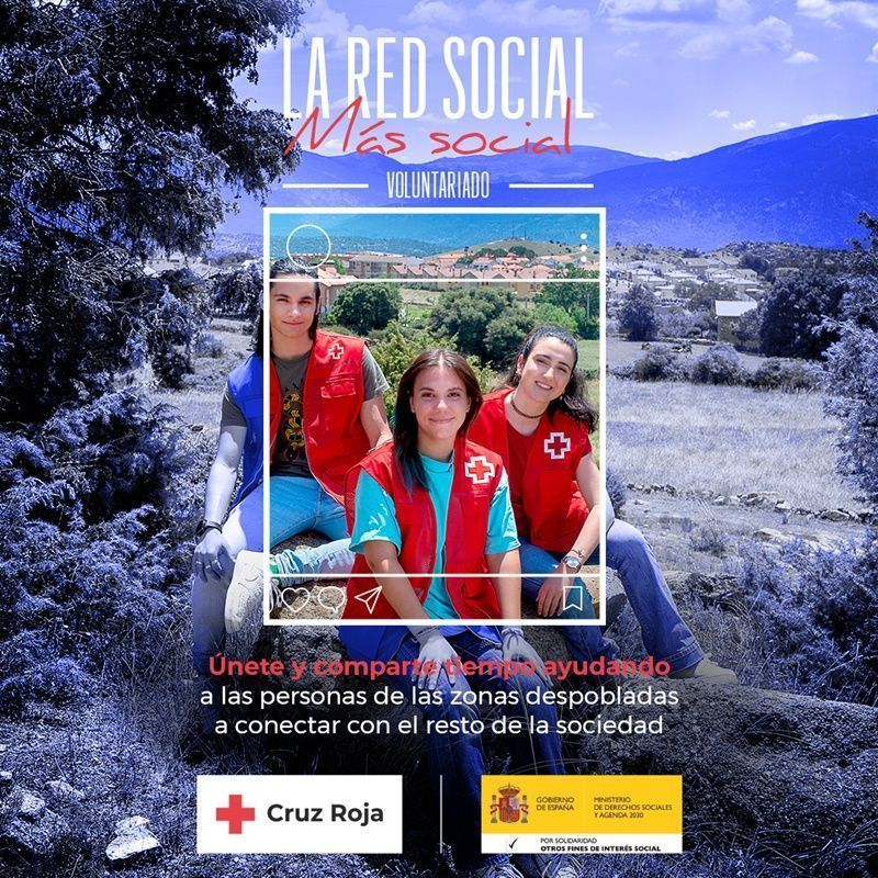 La Cruz Roja apuesta por el voluntario joven para atender la despoblación