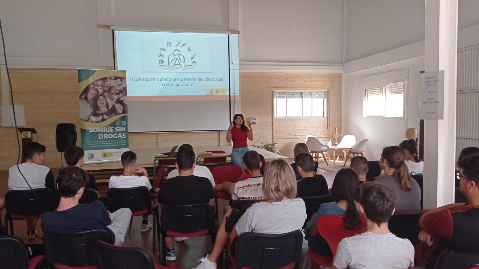 Márgenes y Vínculos comienza su programa en institutos para prevenir las adicciones
