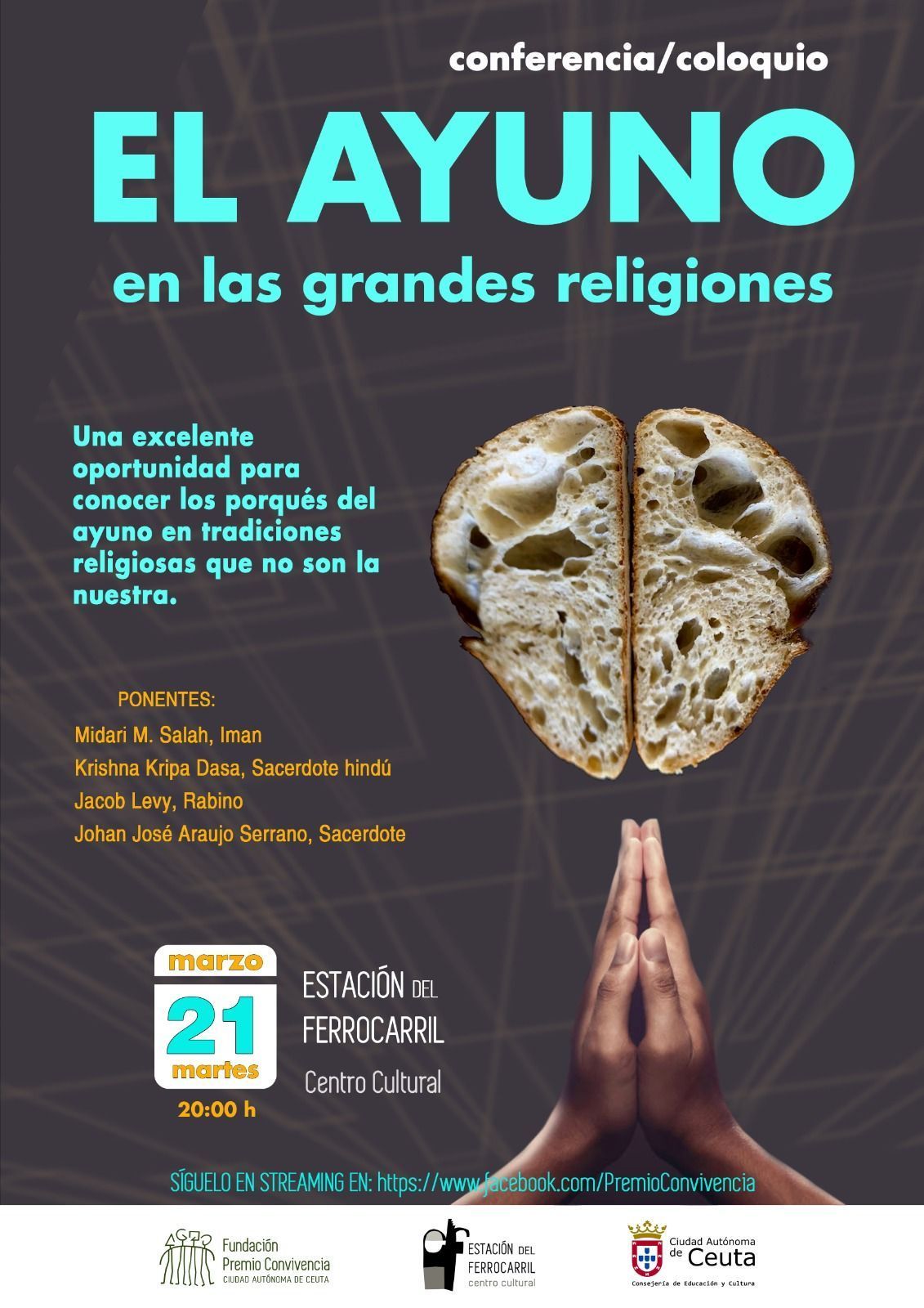 Programado un coloquio sobre el ayuno en las grandes religiones