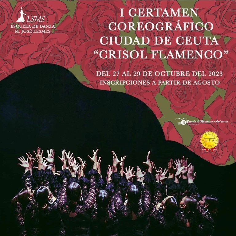 La Escuela de Danza Lesmes presenta el “I Certamen Ciudad de Ceuta Crisol Flamenco” previsto para el mes de octubre