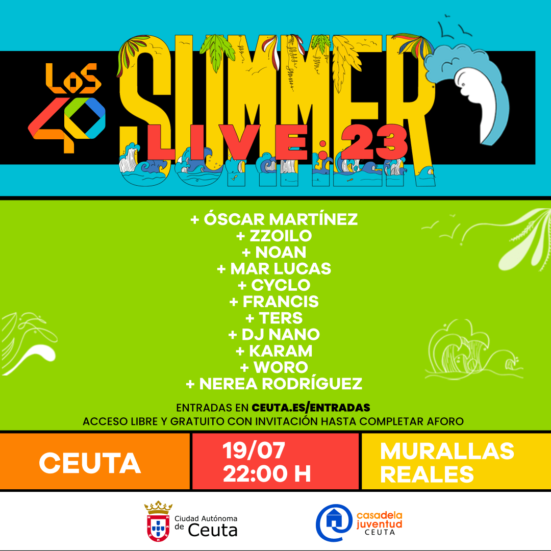 Desde el próximo lunes se podrán recoger las invitaciones para el concierto "Los40 Summer Live 2023"