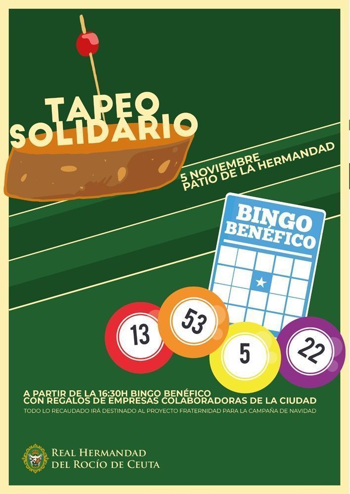 La hermandad del Rocío organiza su tradicional bingo benéfico