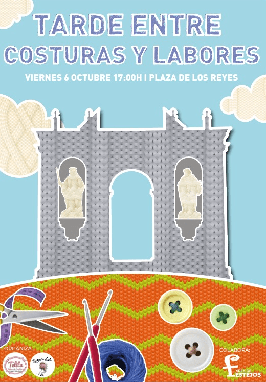 Este viernes se celebra la actividad “Tarde entre costuras y labores”