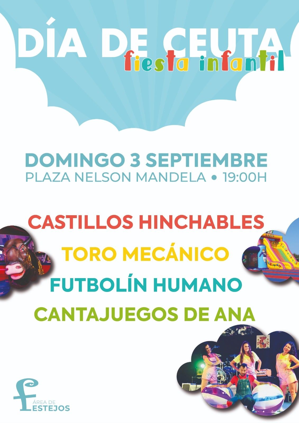 La Ciudad organiza dos fiestas infantiles para el Día de Ceuta