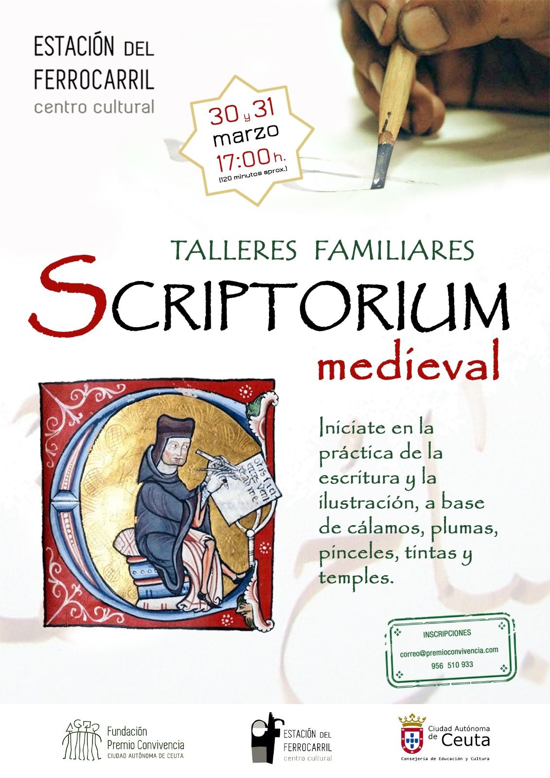 La Fundación Premio Convivencia organiza un taller de escritura medieval  
