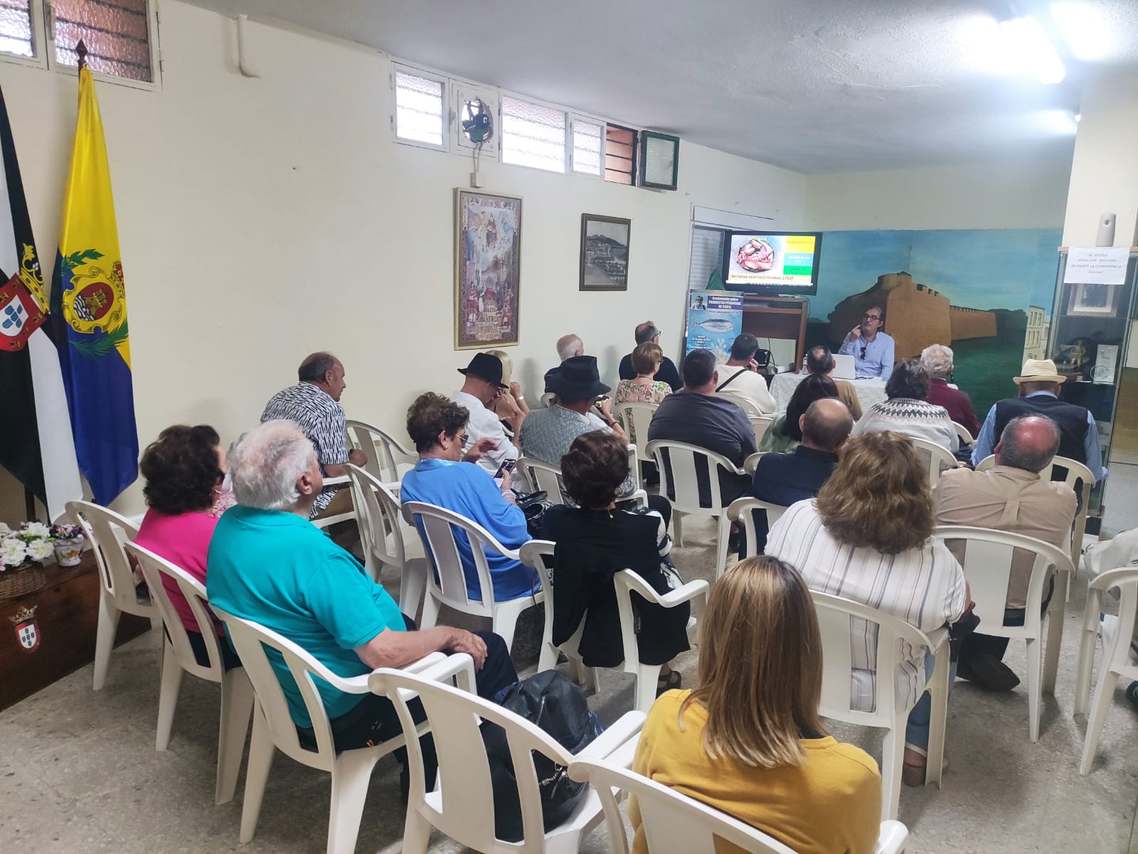 La Casa de Ceuta en Algeciras ofrece una conferencia sobre productos pesqueros ceutíes