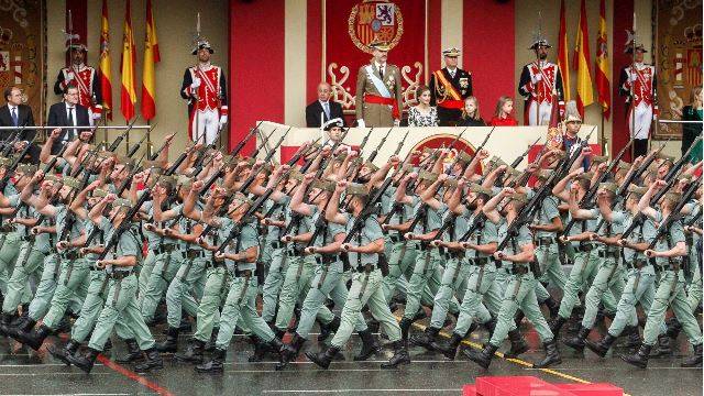 Comandancia General de Ceuta participa en el desfile terrestre del Día de la Fiesta Nacional