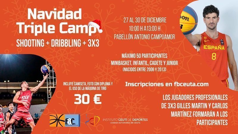 Sigue abierto el plazo de inscripción de ‘Navidad Triple Camp’ 