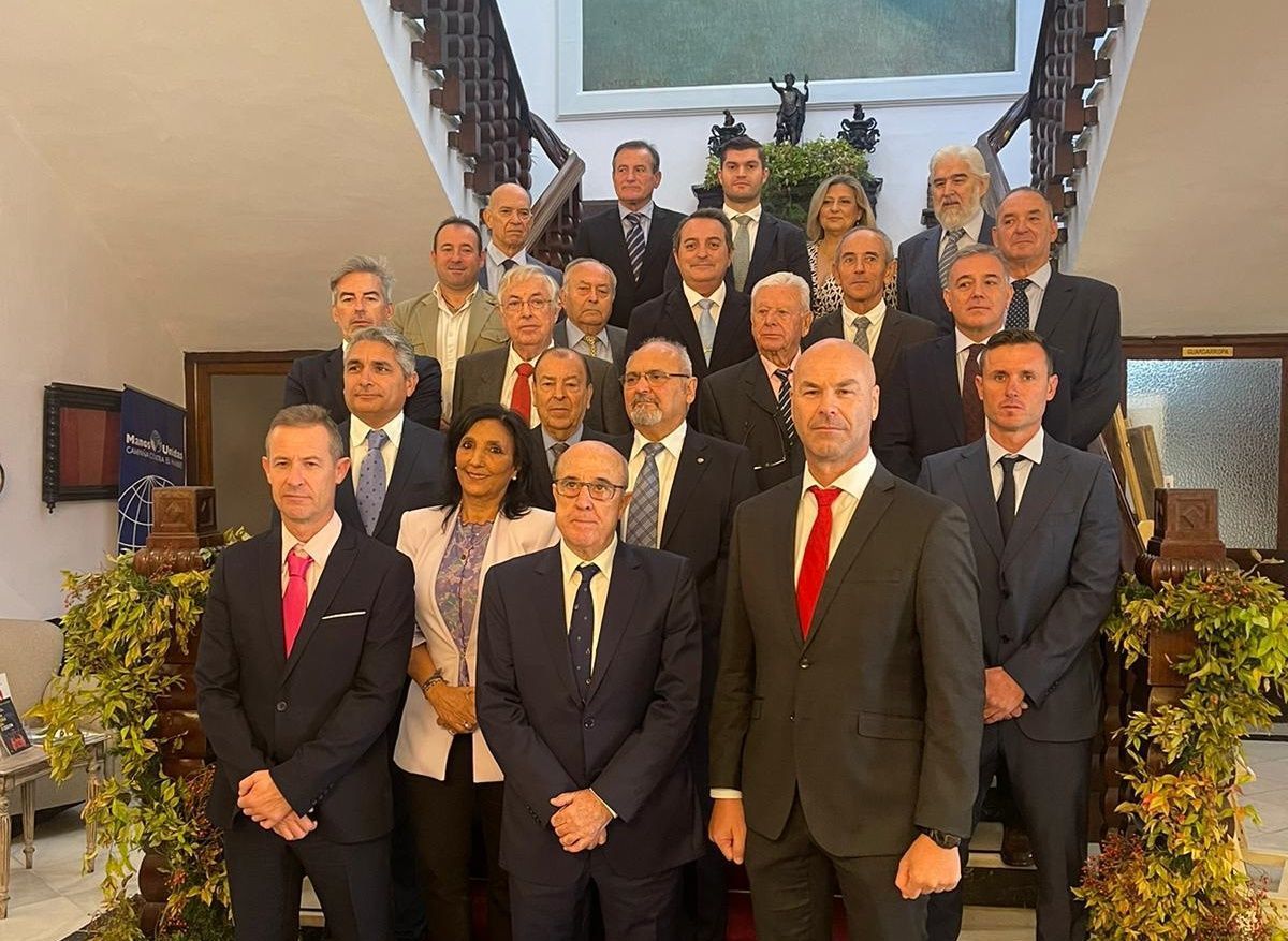 Carlos Jaramillo acude como invitado a la presentación en Córdoba de la candidatura de César Vera Vallejo a la Real Federación Andaluza de Fútbol