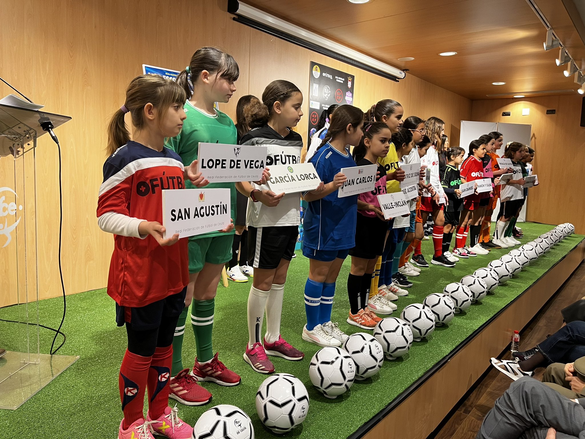 Presentada la liga escolar femenina que arrancará con 42 equipos