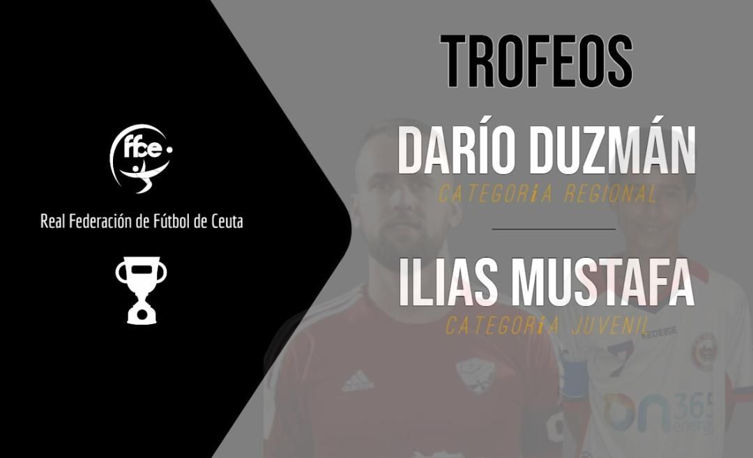 La Federación de Fútbol crea unos trofeos en memoria de Darío Duzmán e Ilias Mustafa