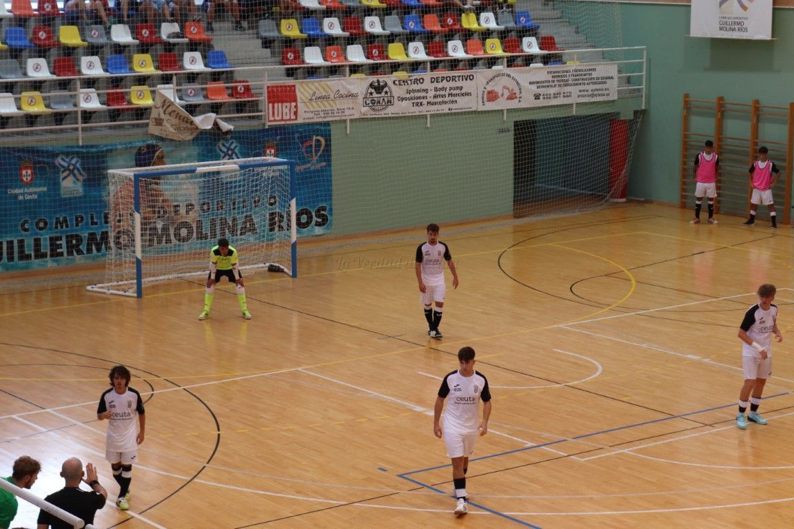 El Deportivo Ceutí se trae los tres puntos de Melilla (4-5)