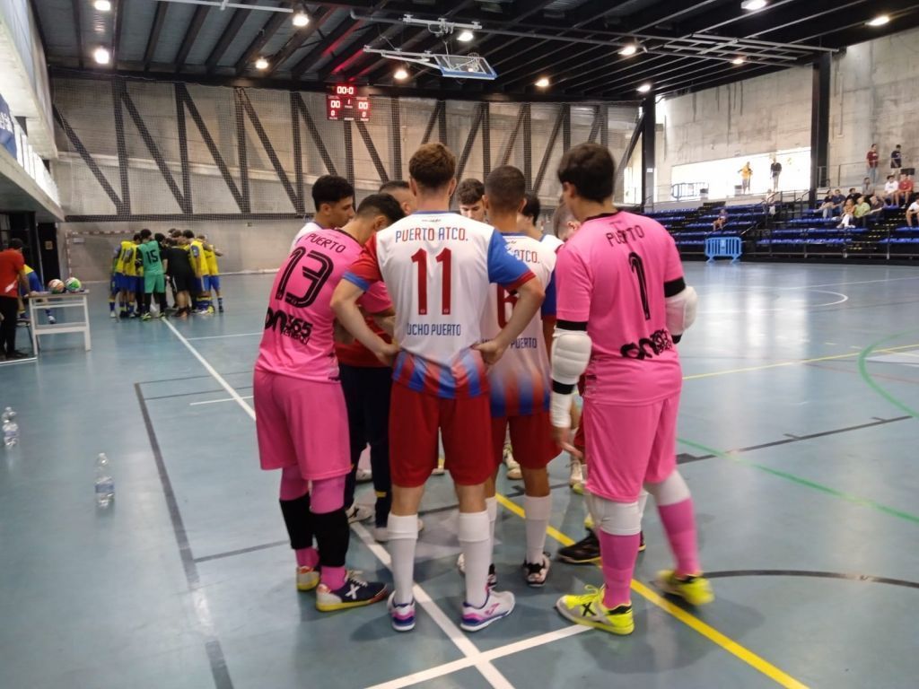 El CD Puerto empata ante el Virgili FS de Cádiz (3-3)