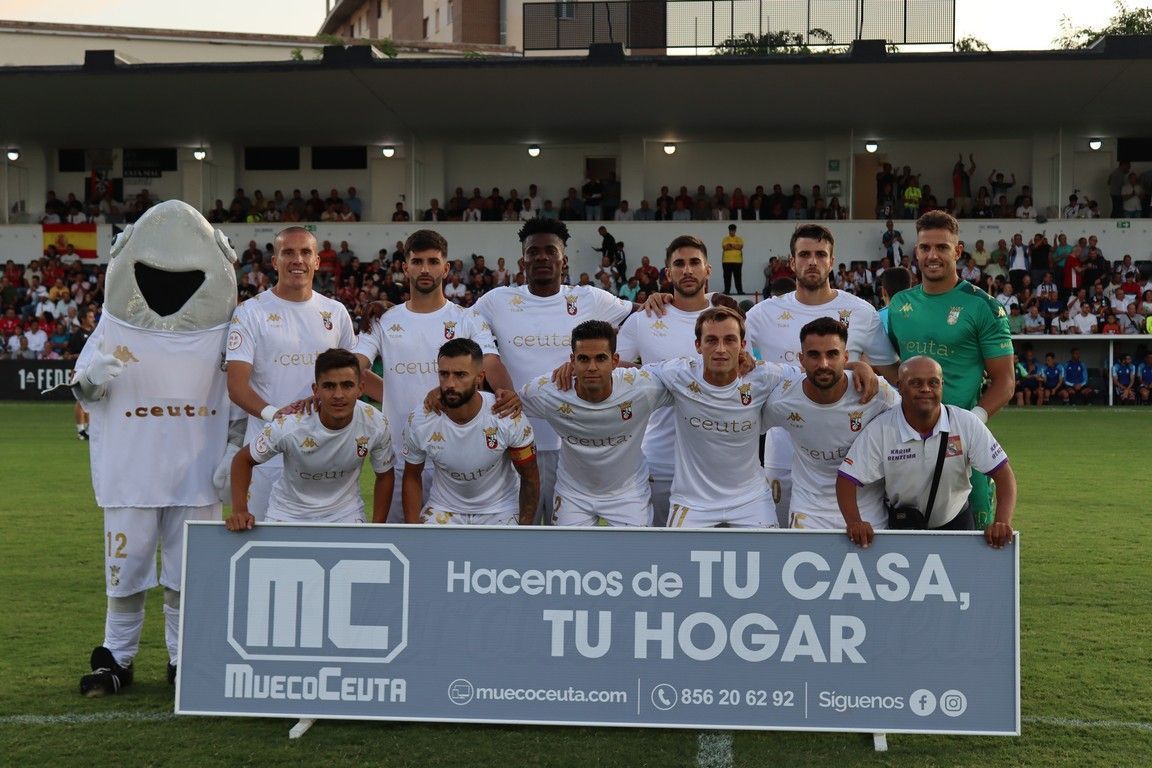 Una AD Ceuta invicta recibe mañana al CD Alcoyano en el Murube