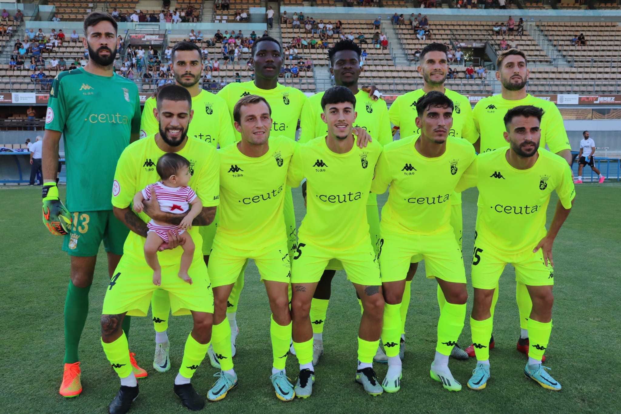 El Ceuta pierde un amistoso ante el Xerez Deportivo (1-0)
