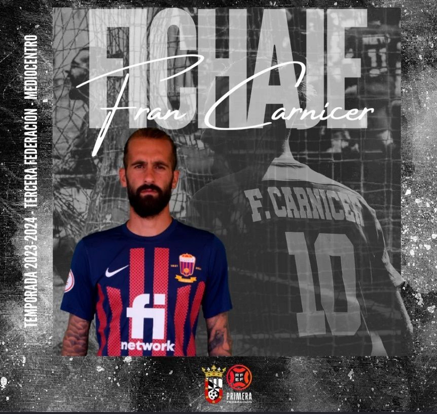 El centrocampista Fran Carnicer se une a la disciplina de la AD Ceuta FC
