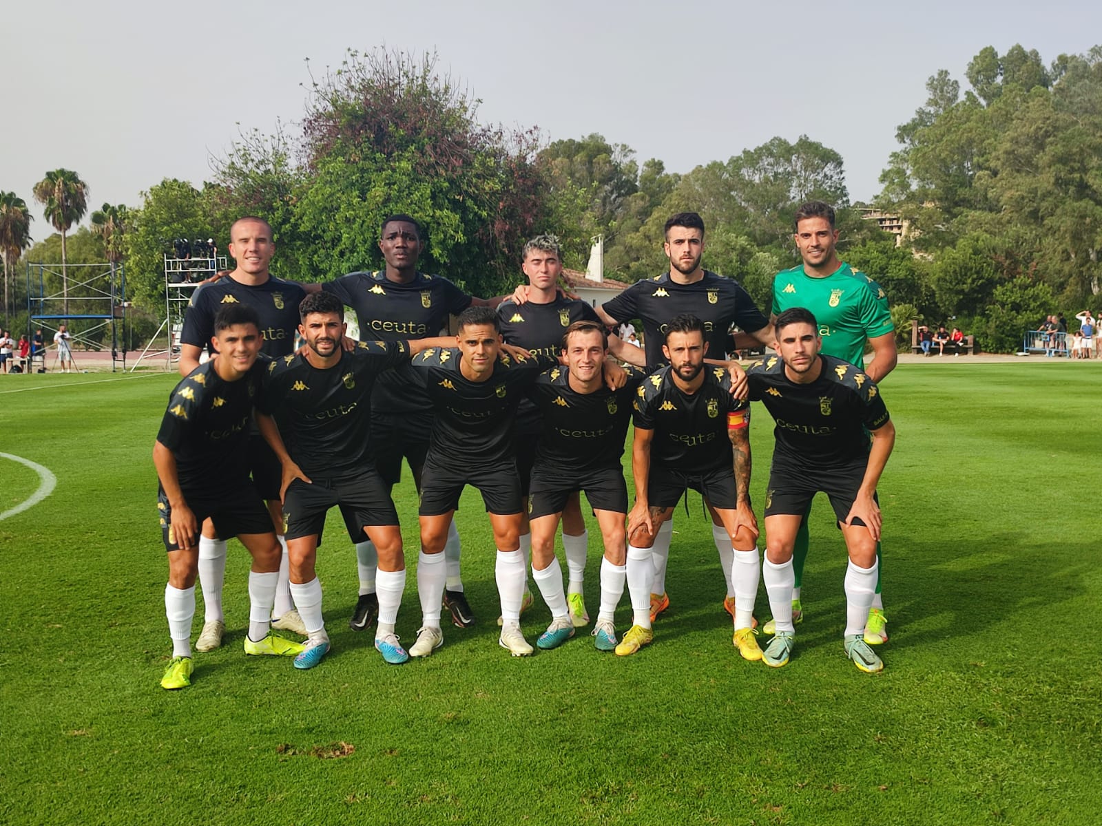 El Ceuta disputa su primer partido de pretemporada ante el Sevilla FC de Primera 