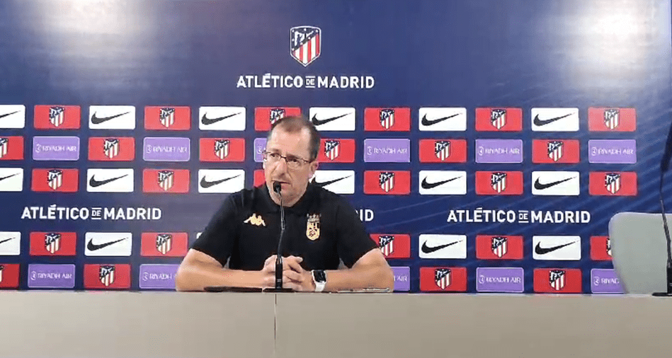 Romero valora la importancia del triunfo a domicilio ante el filial del Atlético 