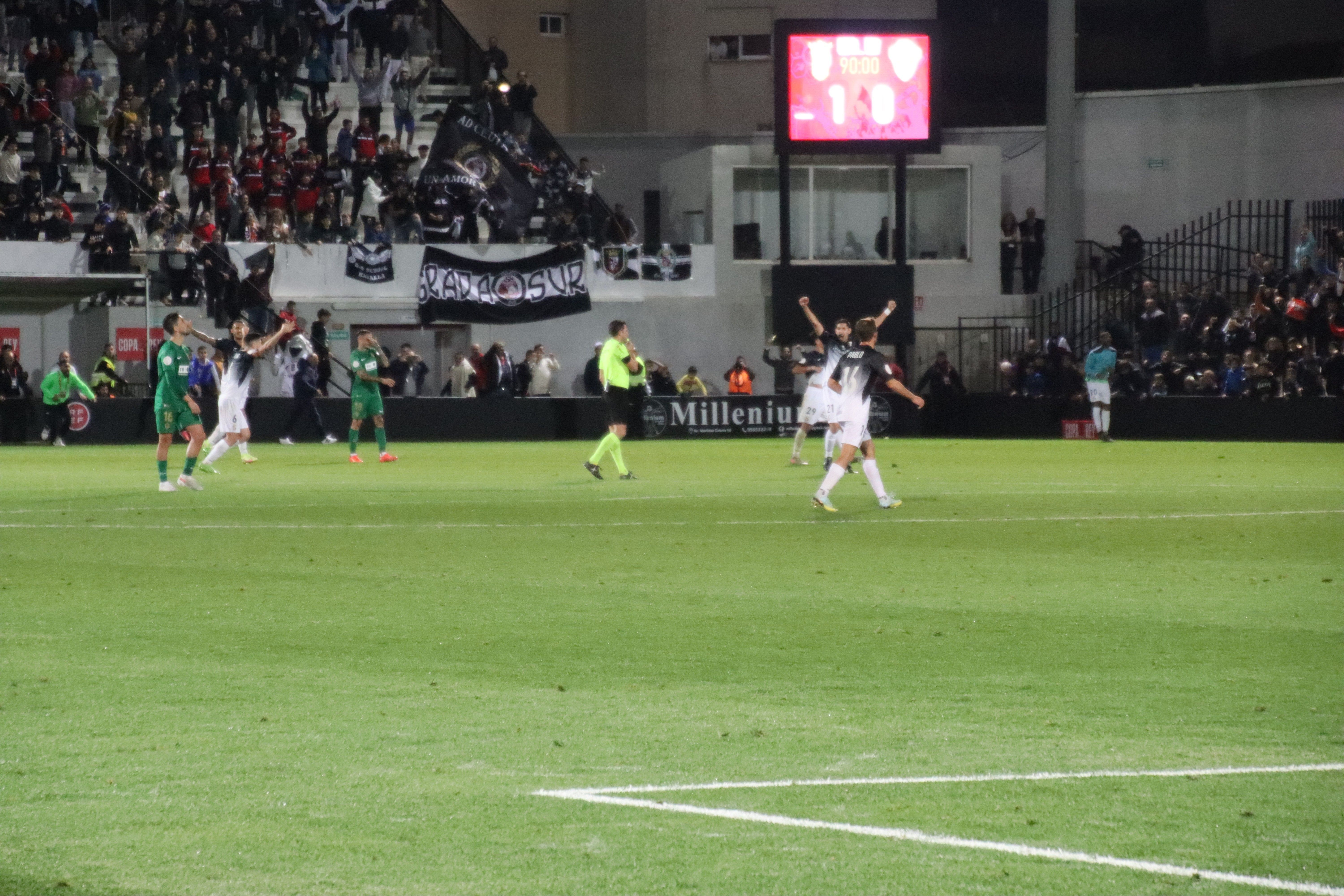 El Ceuta hace la machada eliminando al Elche